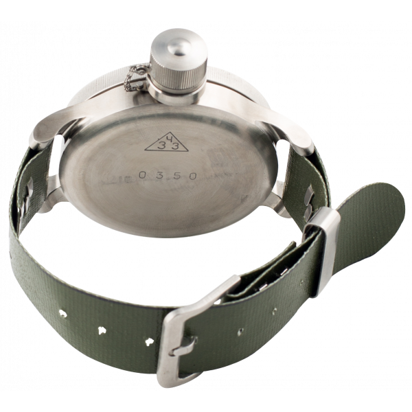 Купить легендарные стальные водолазные наручные часы Zlatoust 192 Сталь 60мм