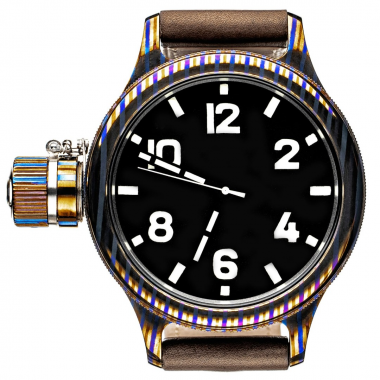 Часы AGAT 293 Титановый Дамаск 53 мм
